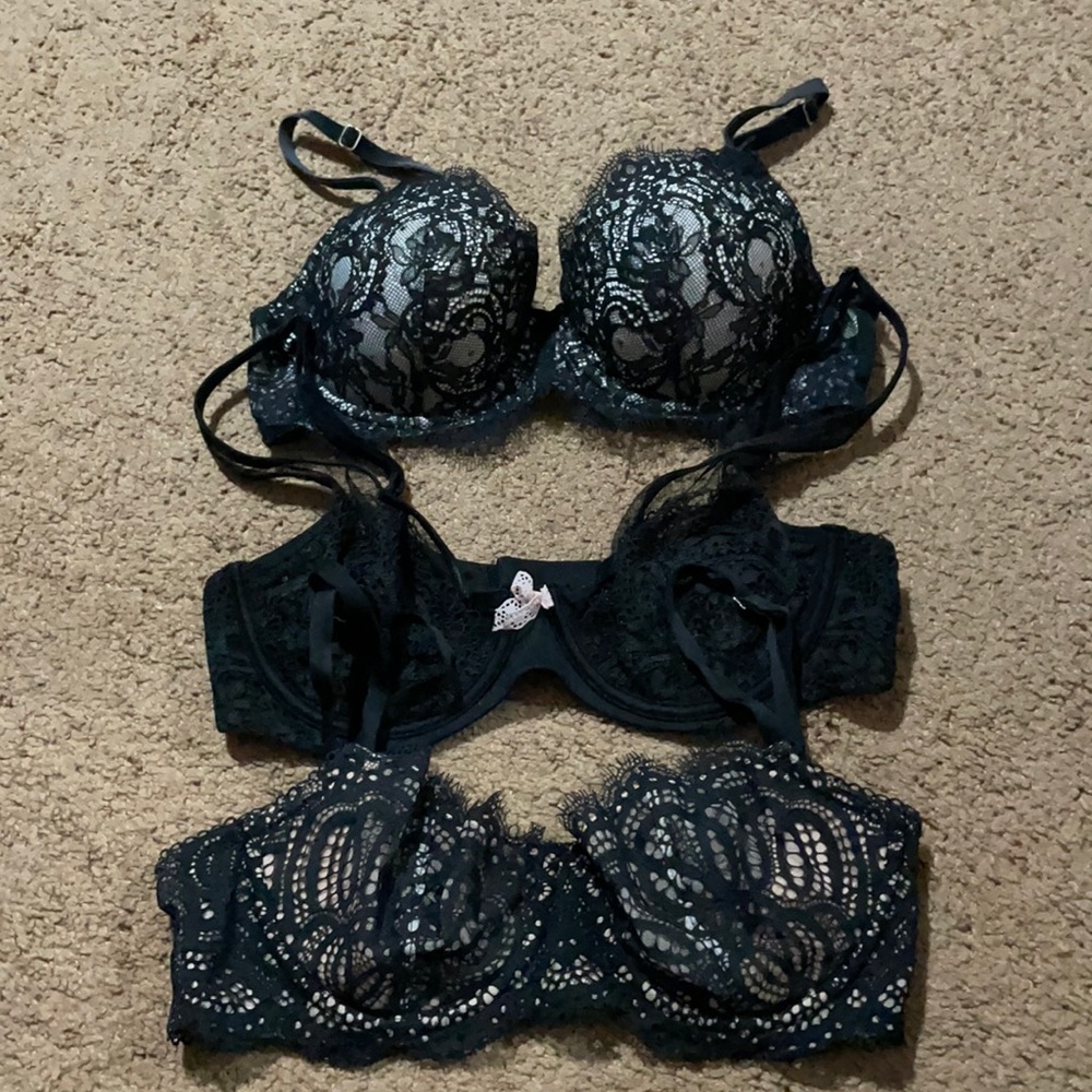 Victoria’s Secret Black Bra Bundle